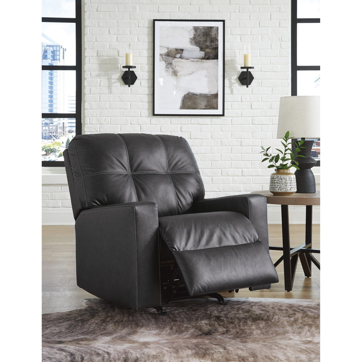  Benchcraft Barlin Mills 1700425 Rocker Recliner IMAGE 8