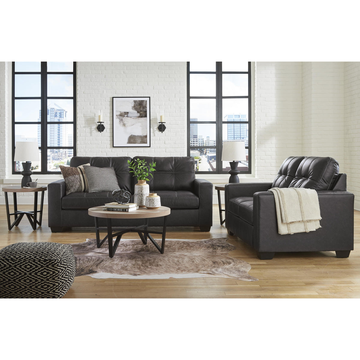  Benchcraft Barlin Mills 1700435 Loveseat IMAGE 8