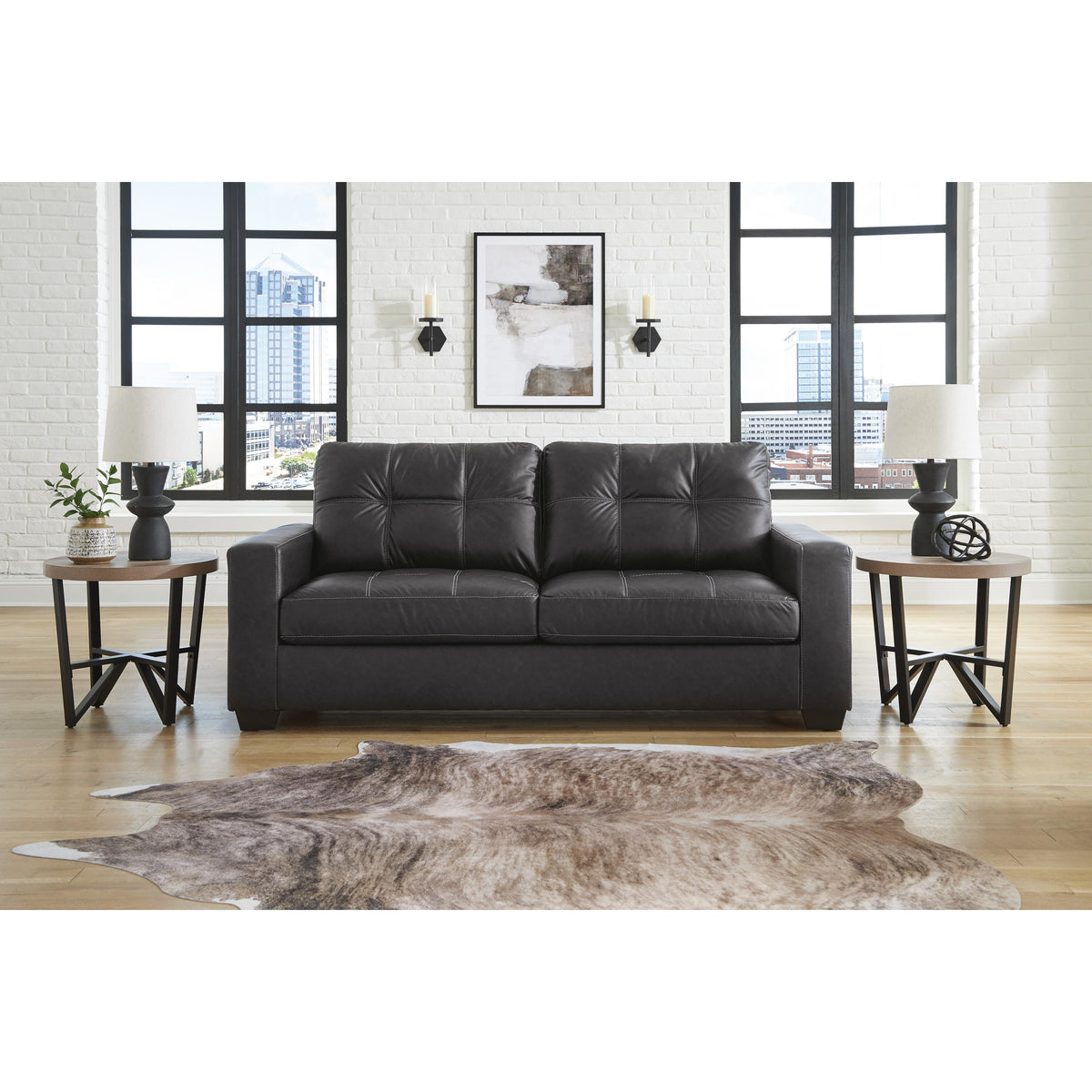  Benchcraft Barlin Mills 1700439 Queen Sofa Sleeper IMAGE 5