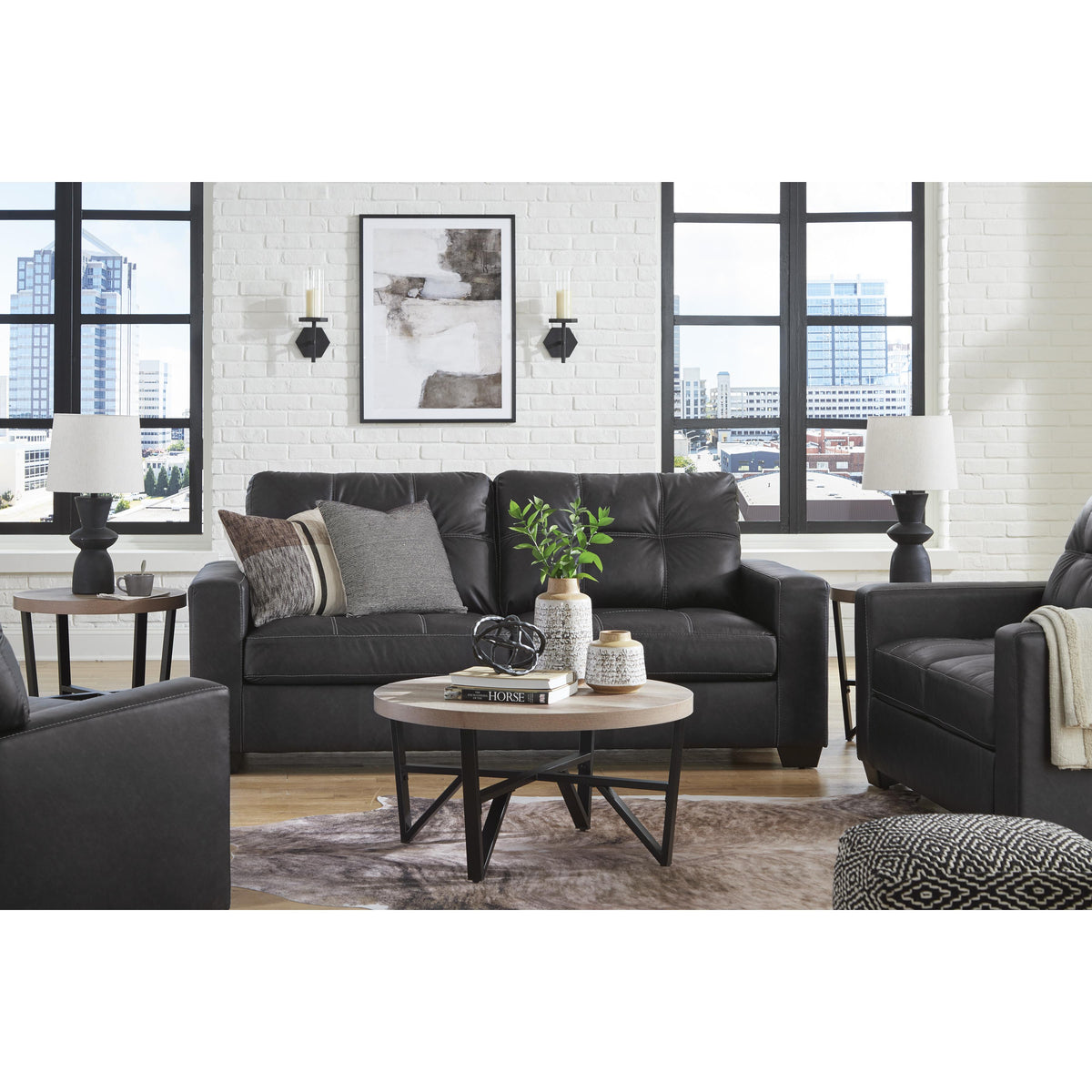 Benchcraft Barlin Mills 1700439 Queen Sofa Sleeper IMAGE 7