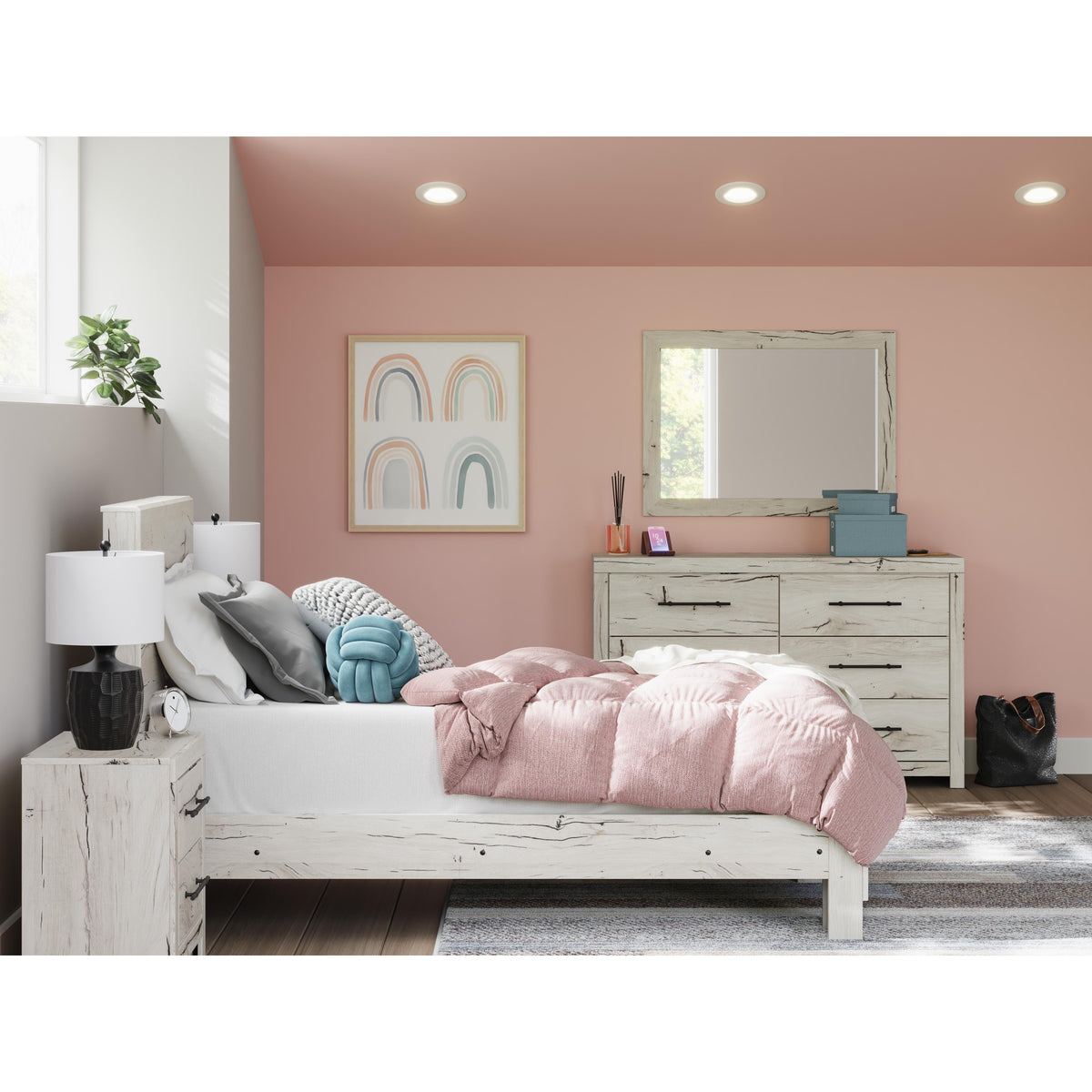  Benchcraft Lawroy B2310B15 Twin Panel Bed IMAGE 8