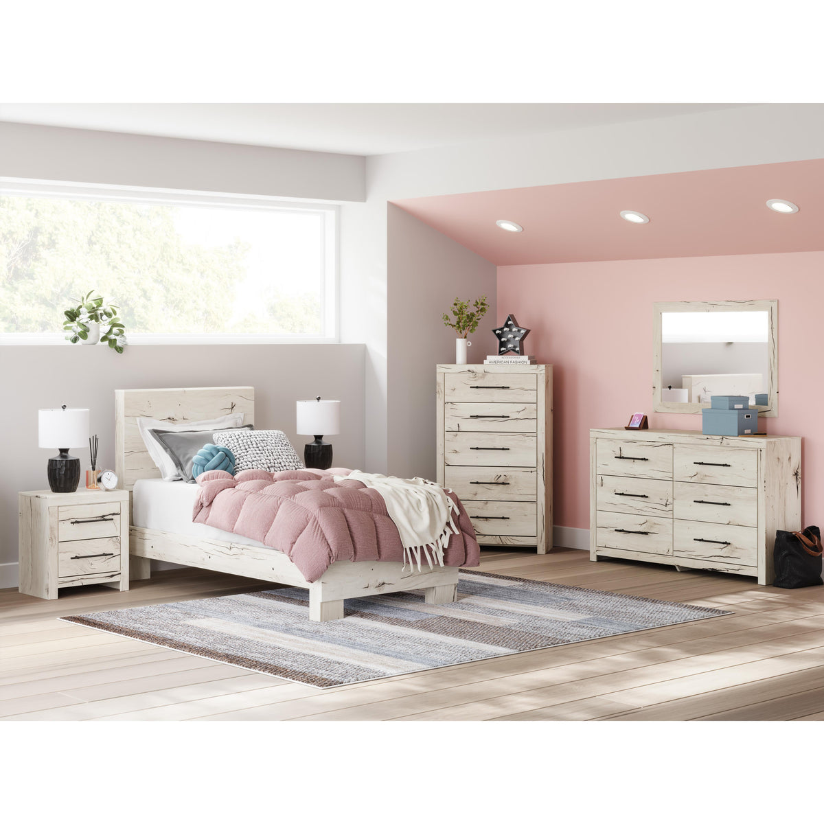  Benchcraft Lawroy B2310B15 Twin Panel Bed IMAGE 9