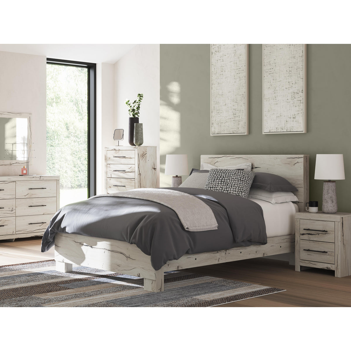  Benchcraft Lawroy B2310B2 Queen Panel Bed IMAGE 7