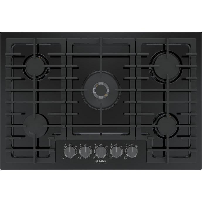  Bosch 30-inch Built-In Gas Cooktop NGM8049UC/01 IMAGE 1