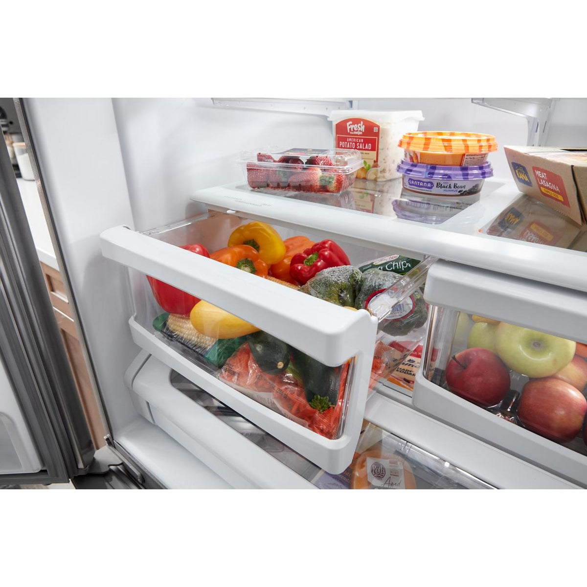  Maytag 36-inch, 25 cu. ft. French 3-Door Refrigerator MRFF4136RZ IMAGE 12