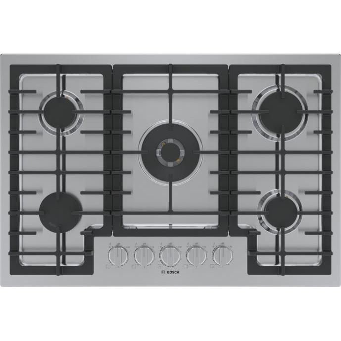  Bosch 30-inch Built-In Gas Cooktop NGM8059UC/01 IMAGE 1