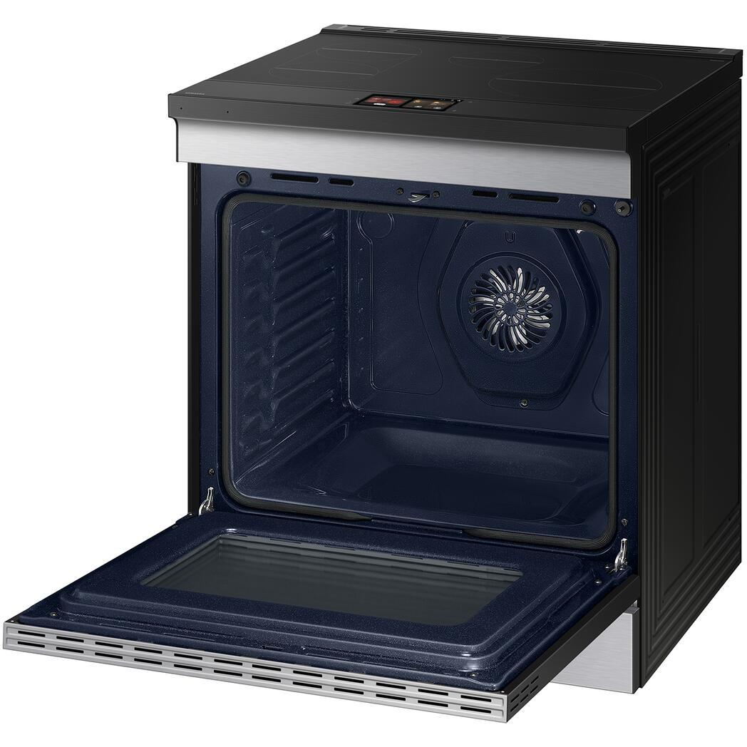  Samsung 6.3 cu. ft. Bespoke AI Slide-In Induction Range NSI6DG9900SR/AC IMAGE 3