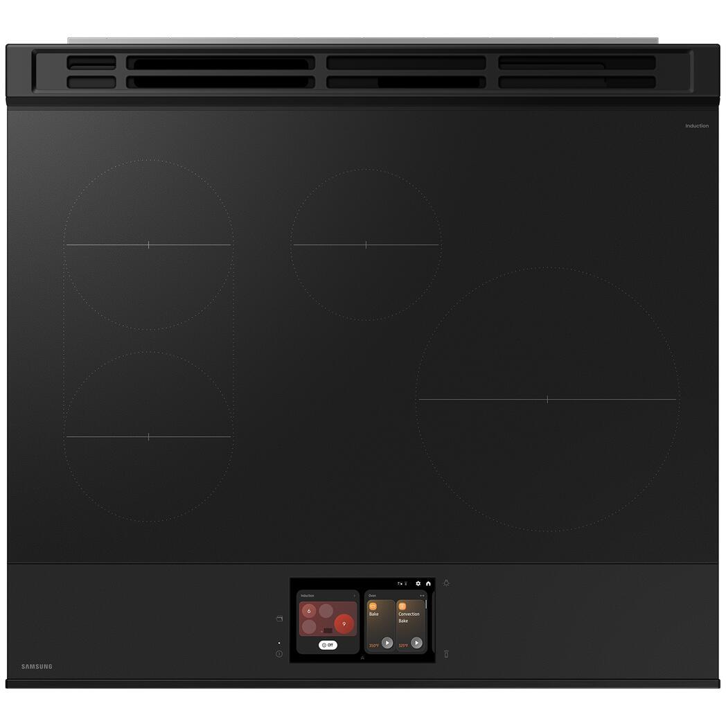 Samsung 6.3 cu. ft. Bespoke AI Slide-In Induction Range NSI6DG9900SR/AC IMAGE 5