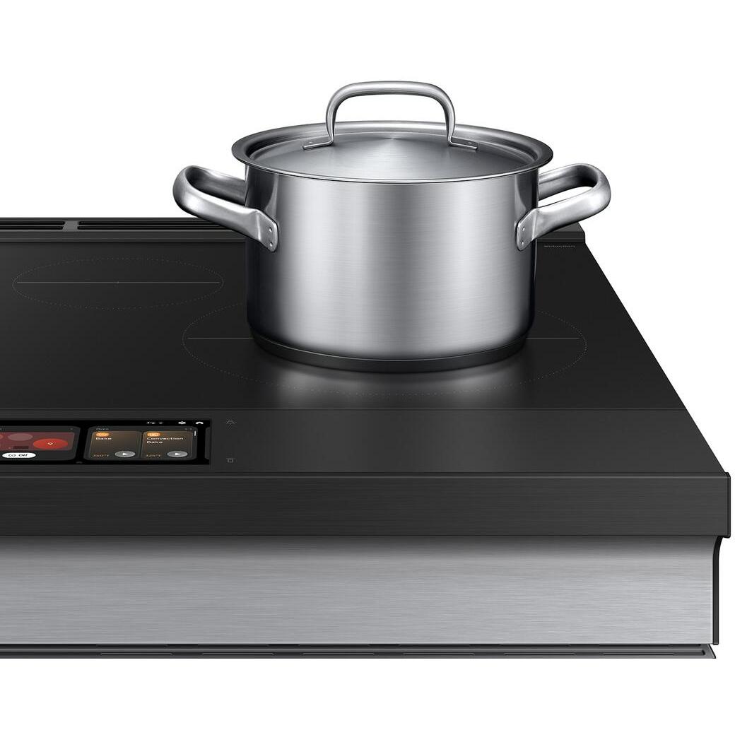  Samsung 6.3 cu. ft. Bespoke AI Slide-In Induction Range NSI6DG9900SR/AC IMAGE 6