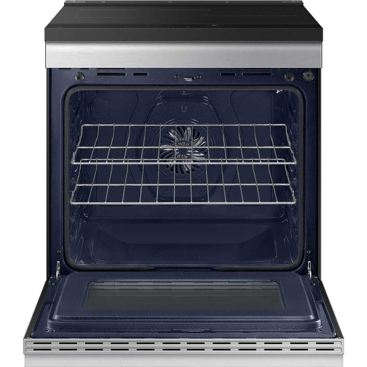  Samsung 6.3 cu. ft. Bespoke Smart Slide-In Induction Range NSI6DG9300SR/AC IMAGE 3