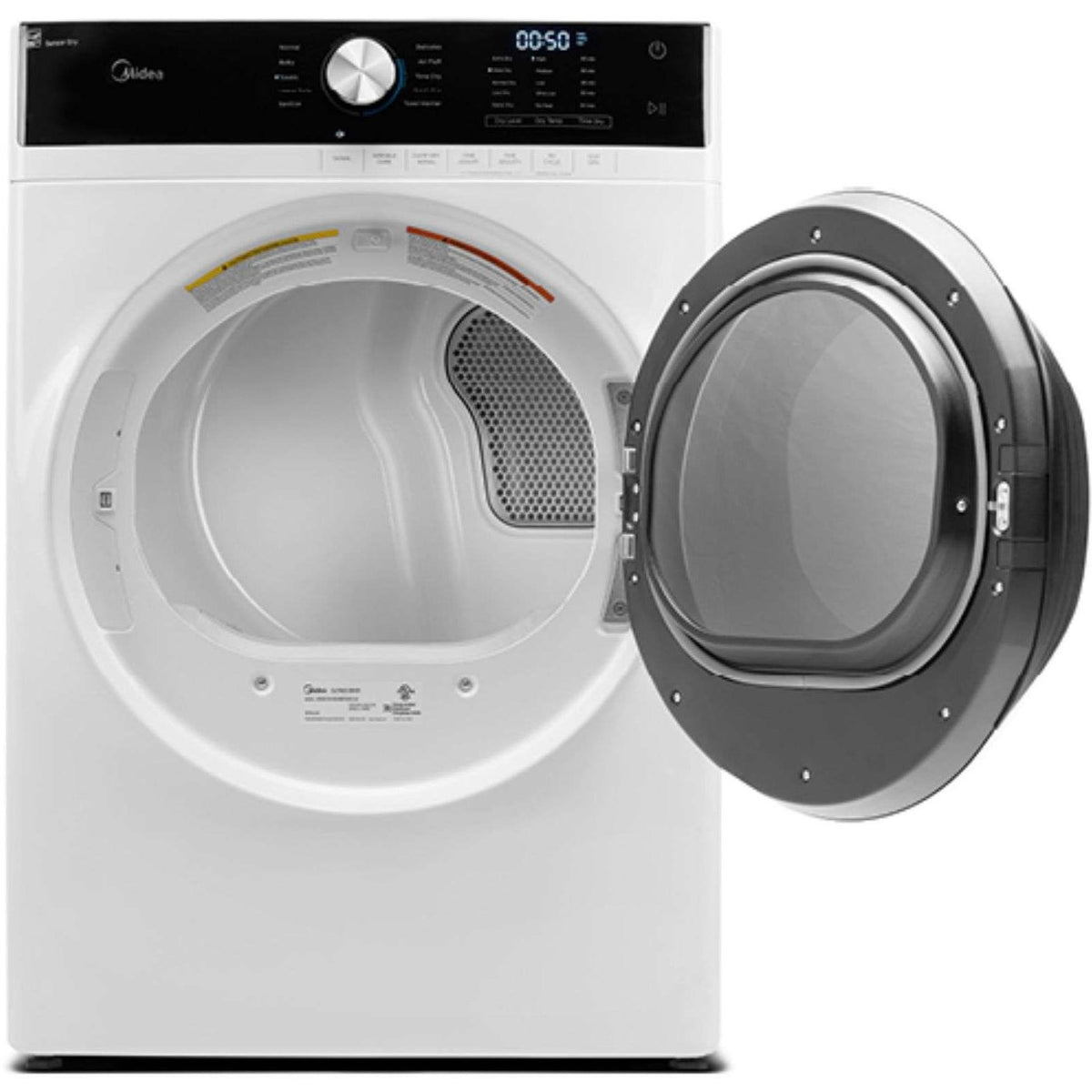  Midea 8.0 cu. ft. Electric Dryer with Sensor Dry Technologie MLE52N4AWW IMAGE 2