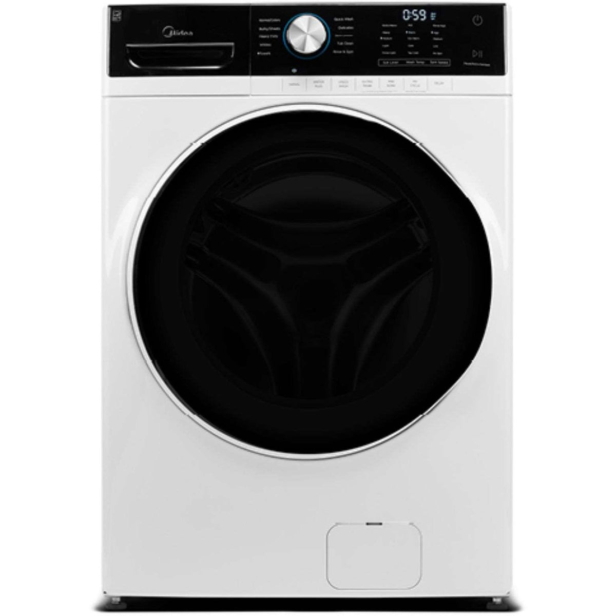  Midea 5.2 cu. ft. Front Loading Washer with Electronic Controls MLH52N4AWW IMAGE 1