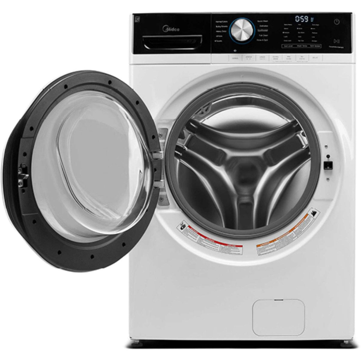  Midea 5.2 cu. ft. Front Loading Washer with Electronic Controls MLH52N4AWW IMAGE 2