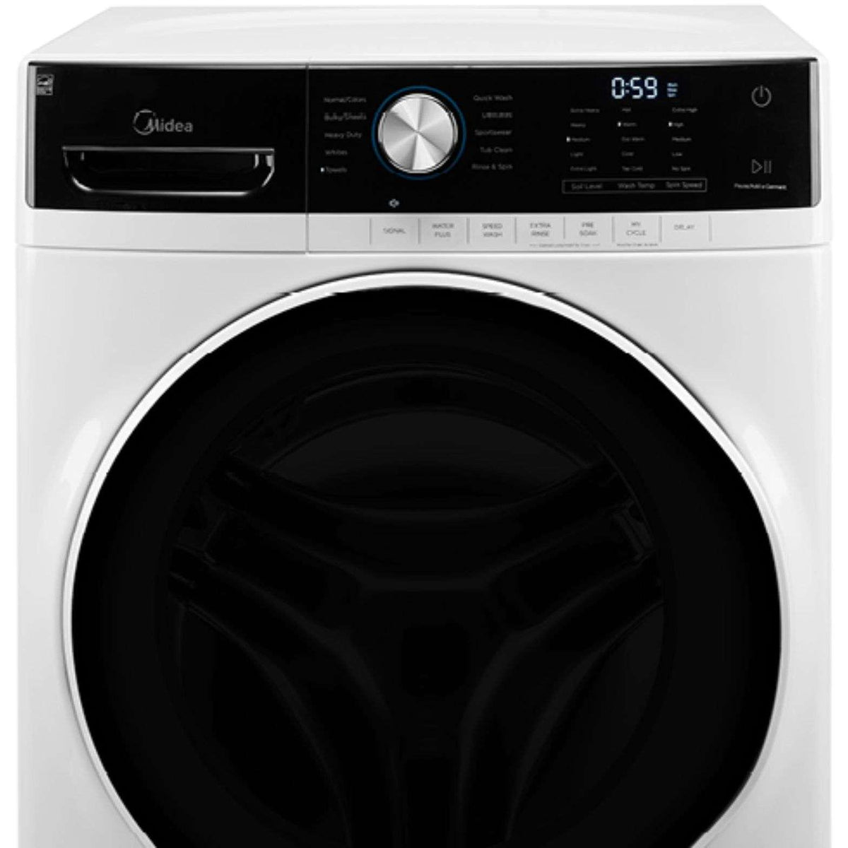  Midea 5.2 cu. ft. Front Loading Washer with Electronic Controls MLH52N4AWW IMAGE 7