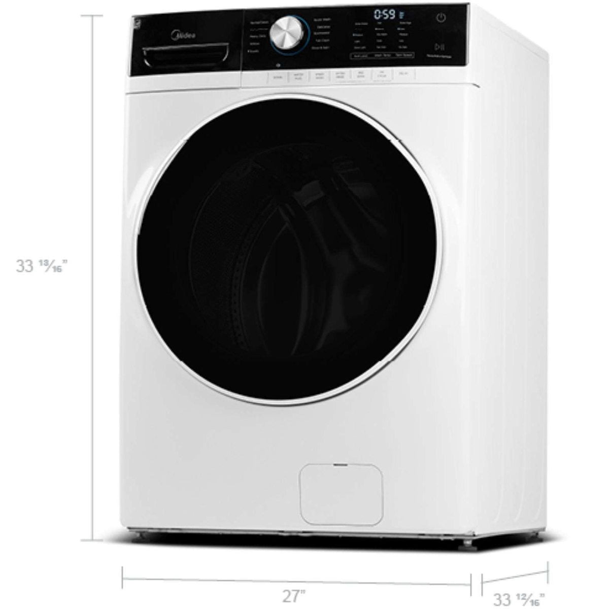  Midea 5.2 cu. ft. Front Loading Washer with Electronic Controls MLH52N4AWW IMAGE 8