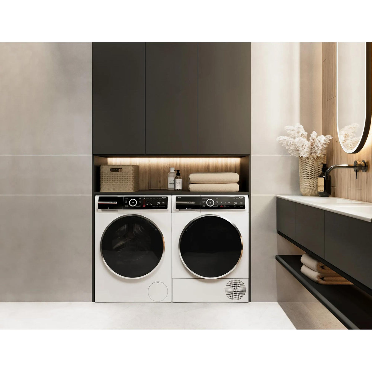  Bosch 4.0 cu. ft. Electric Dryer with Heat Pompe WQB245B0UC IMAGE 11