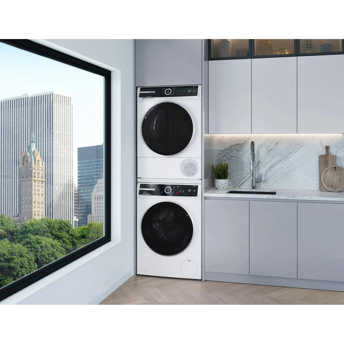  Bosch 4.0 cu. ft. Electric Dryer with Heat Pompe WQB245B0UC IMAGE 13
