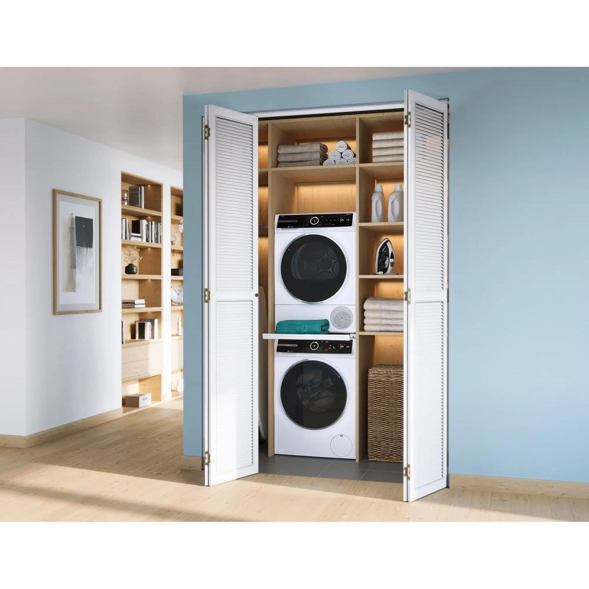  Bosch 4.0 cu. ft. Electric Dryer with Heat Pompe WQB245B0UC IMAGE 9