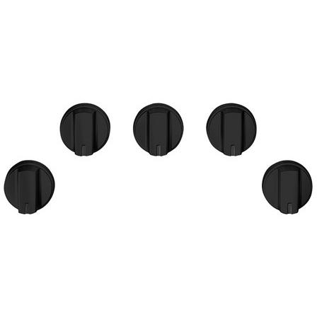  Café 5 Gas Cooktop Knobs - Flat Black CXCG1K0PMFB IMAGE 1