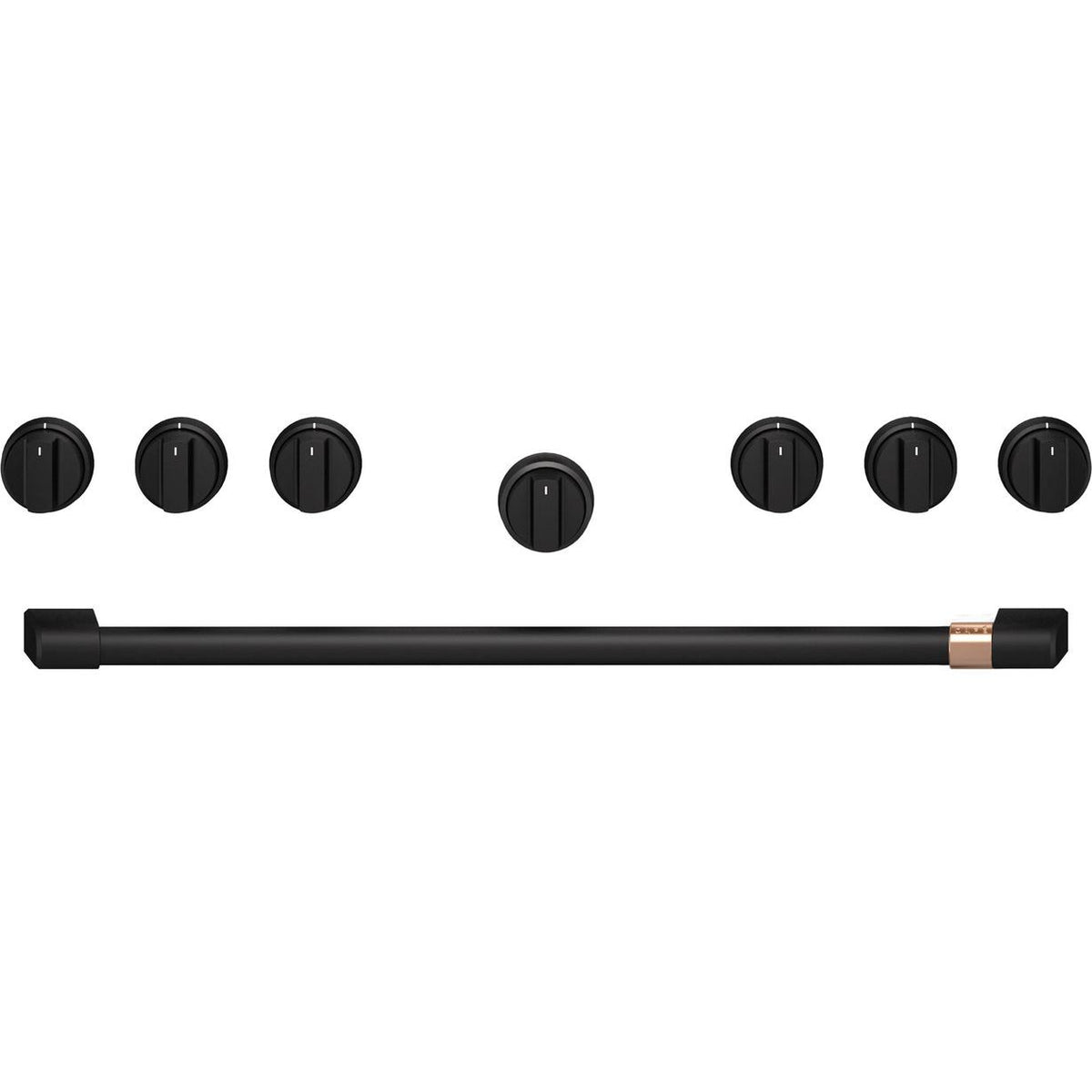  Café Handle & Knob Set - Flat Black CXPR6HKPTFB IMAGE 1
