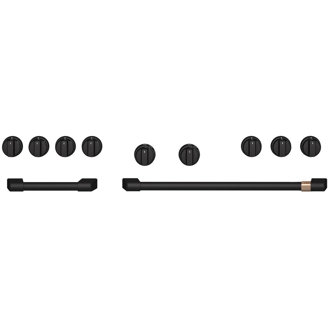  Café Handle & Knob Set - Flat Black CXPR8HKPTFB IMAGE 1