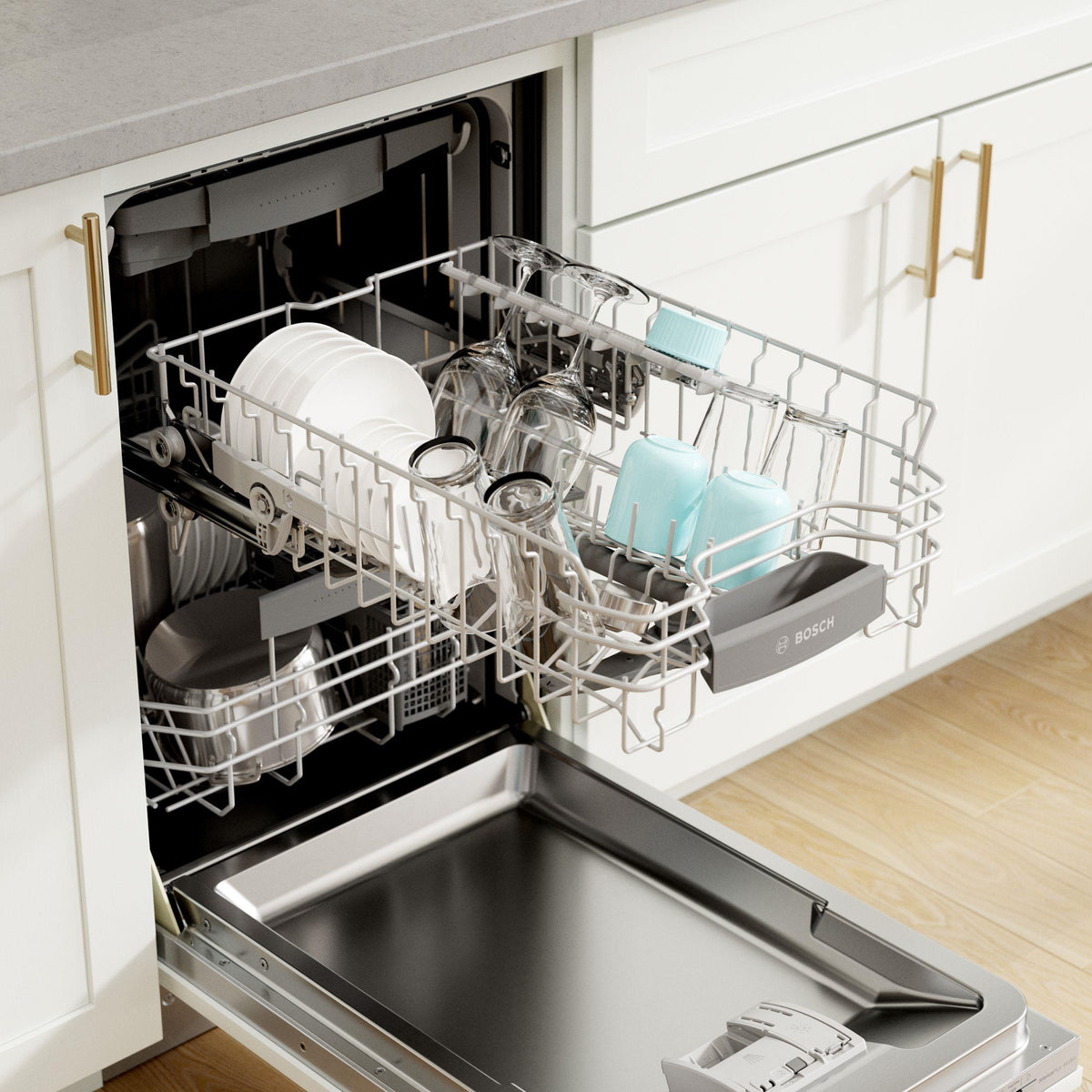  Bosch Full-integrated Top Control Dishwasher with PrecisionWash® and Home Connect® SPV68C73UC IMAGE 16