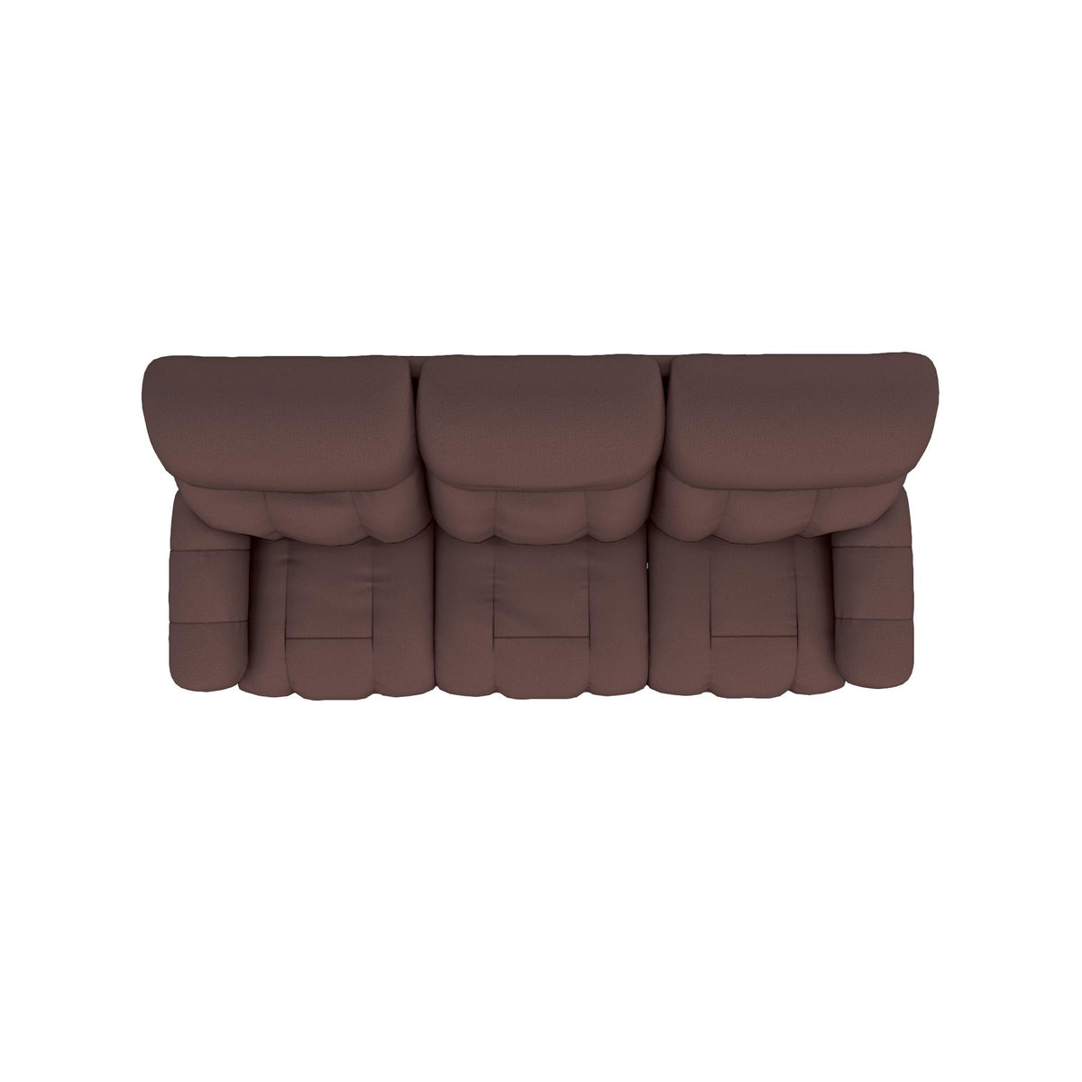  La-Z-Boy Morrison Power Reclining Sofa w/ Headrest & Lumbar - Burgundy IMAGE 5