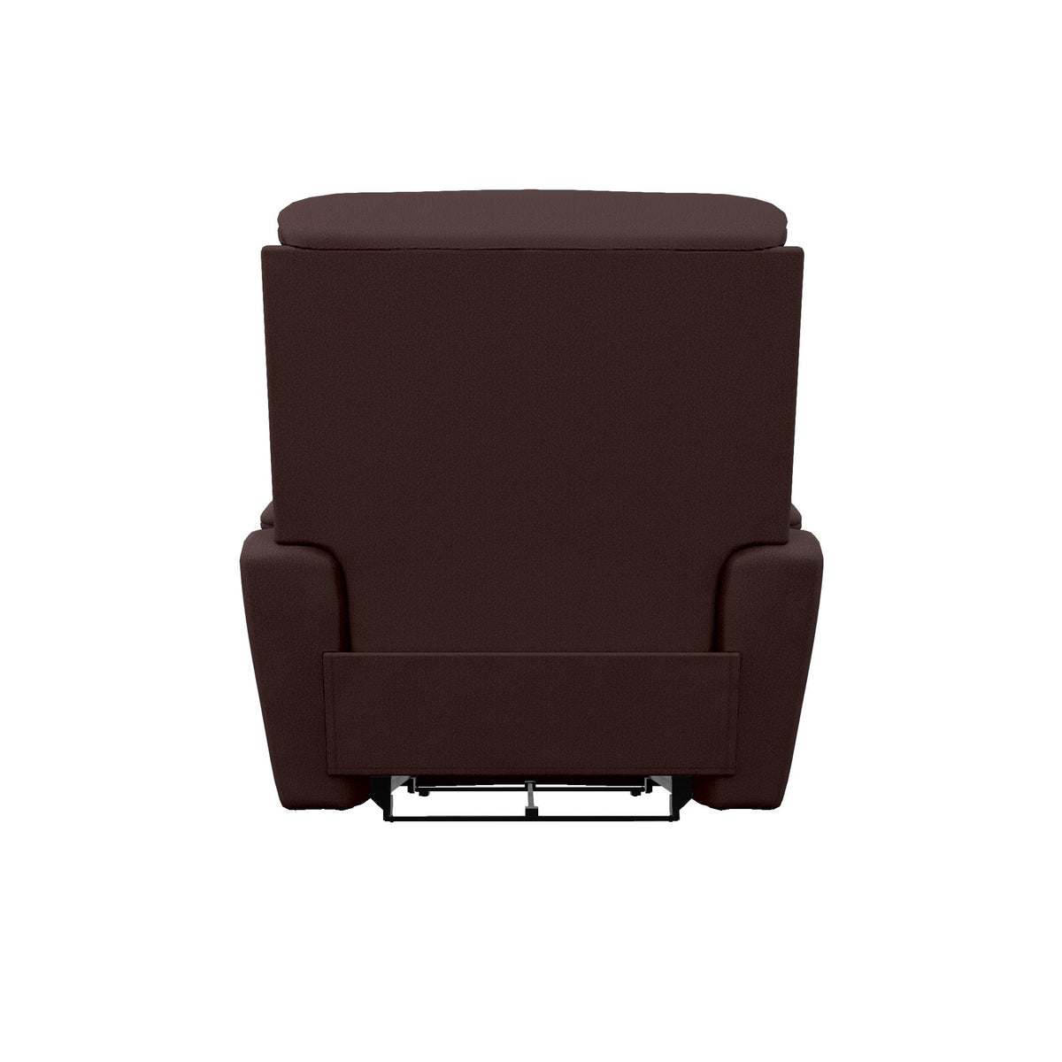  La-Z-Boy Morrison Power Wall Recliner w/ Headrest & Lumbar - Burgundy IMAGE 4