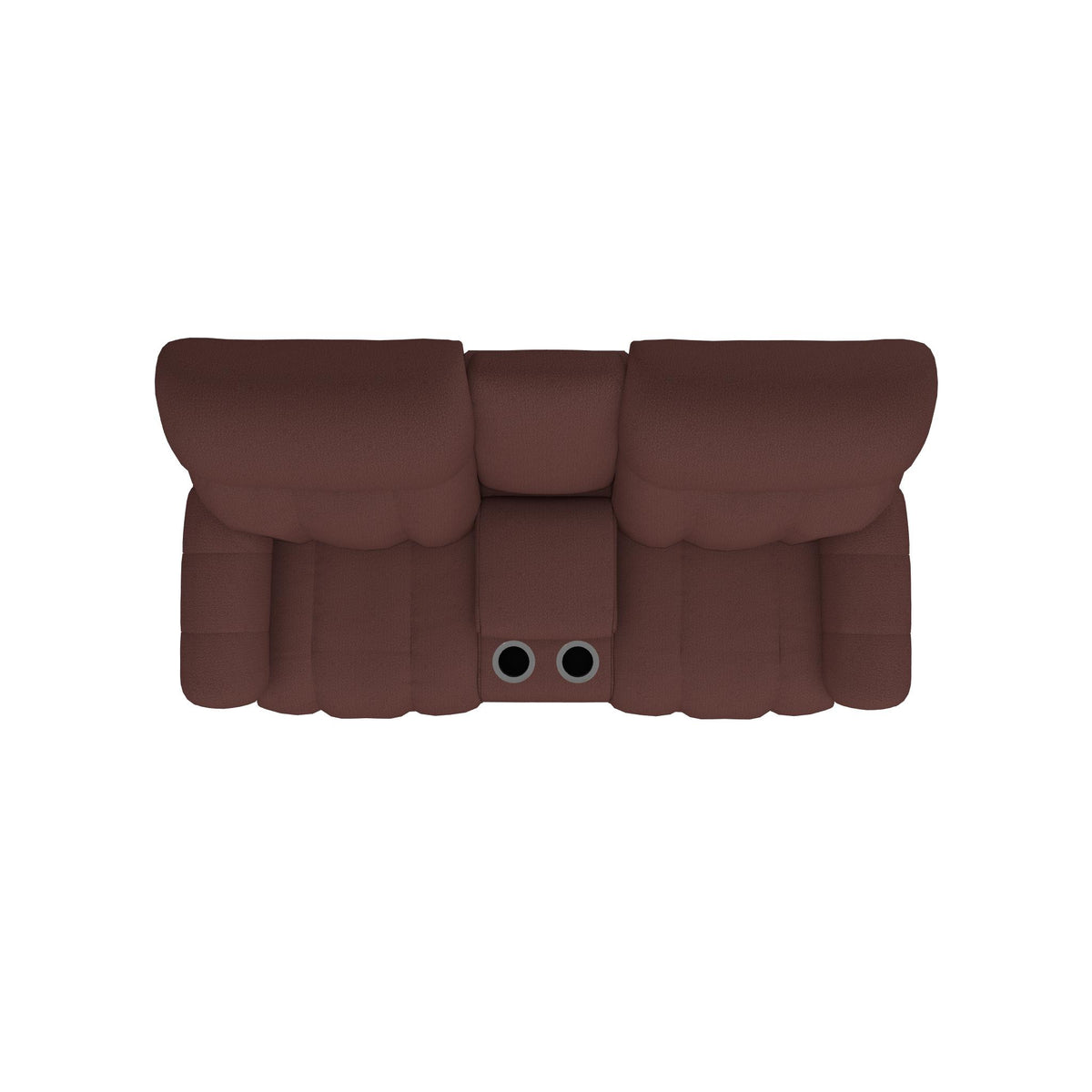  La-Z-Boy Morrison Reclining Loveseat w/ Console - Burgundy IMAGE 5