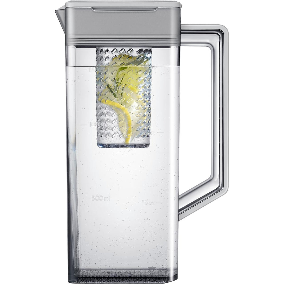  Samsung 36-inch, 23 cu. ft Counter-Depth French 4-Door Refrigerator RF23DG9600SRAC IMAGE 10