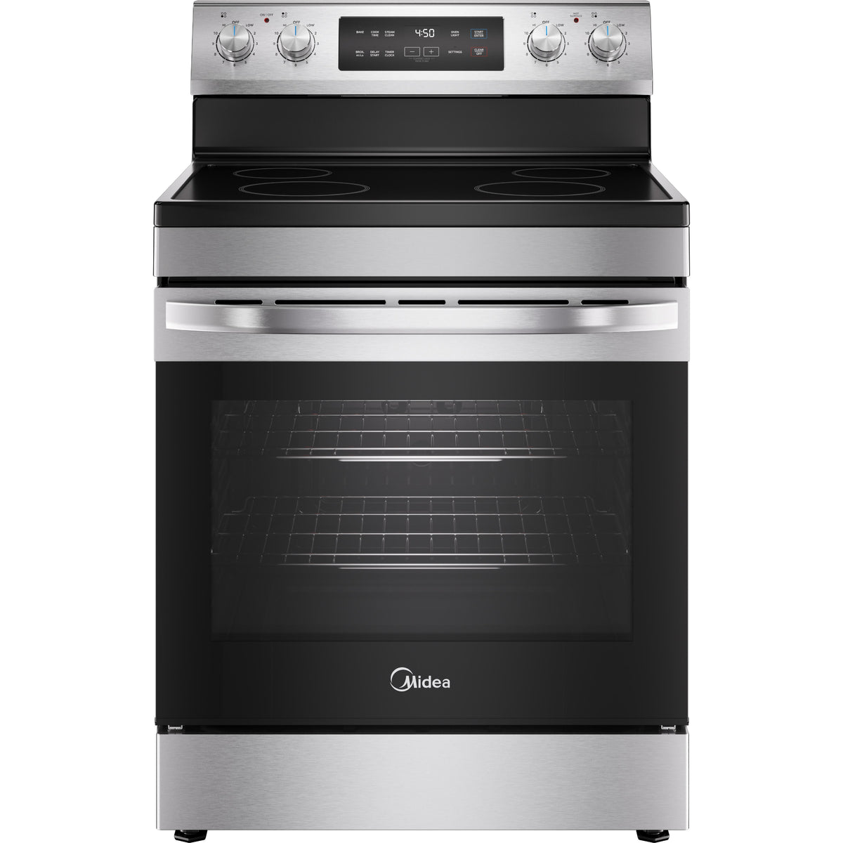  Midea 30-inch, 6.3 Cu.Ft. Free Standing Electric Range MER30B14ASTC IMAGE 1