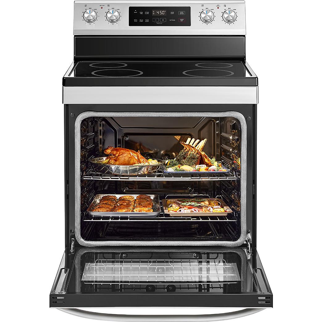  Midea 30-inch, 6.3 Cu.Ft. Free Standing Electric Range MER30B14ASTC IMAGE 3