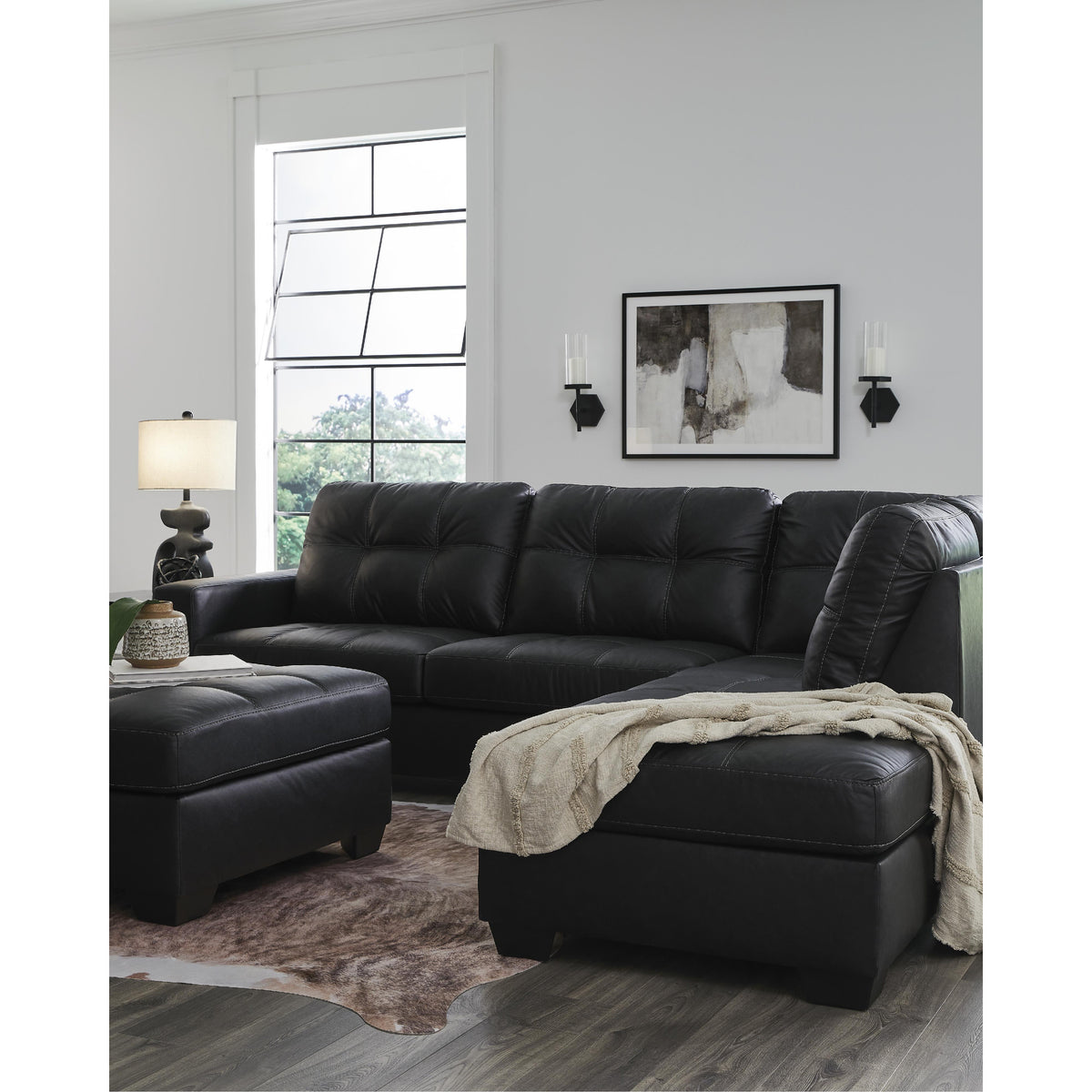 Benchcraft Barlin Mills 1700408 Oversized Accent Ottoman IMAGE 6