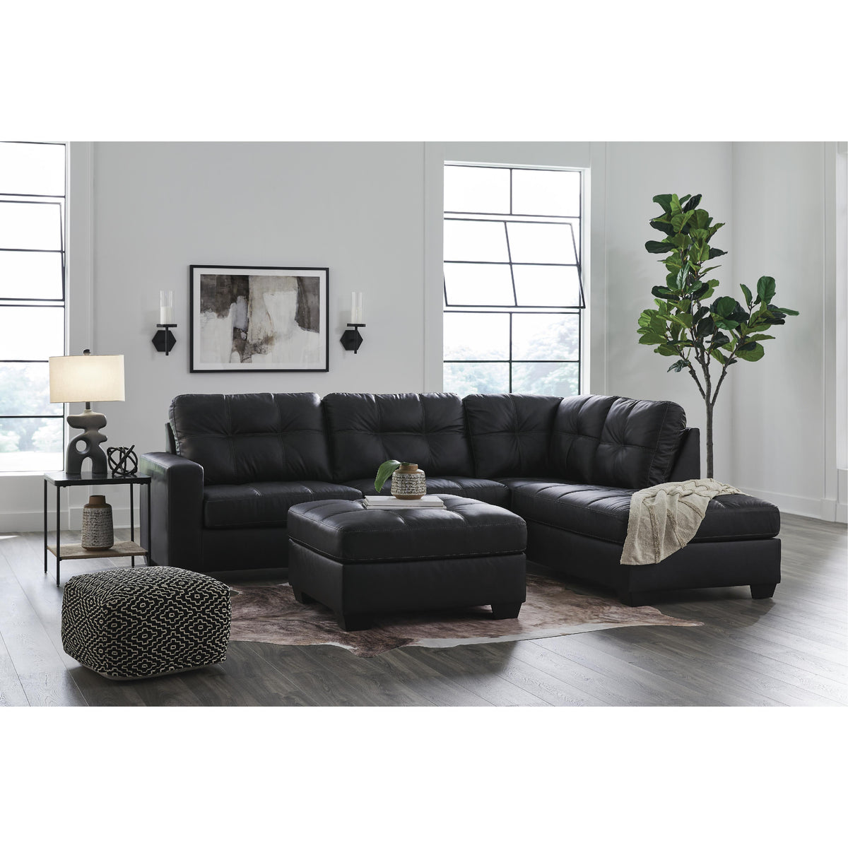Benchcraft Barlin Mills 1700408 Oversized Accent Ottoman IMAGE 7