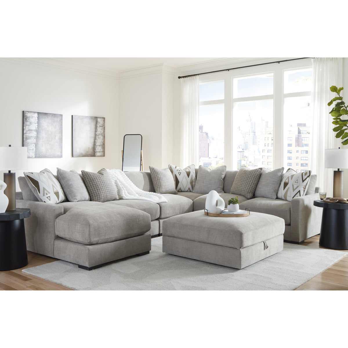 Benchcraft Aslan Court 2030511 Ottoman With Storage IMAGE 11