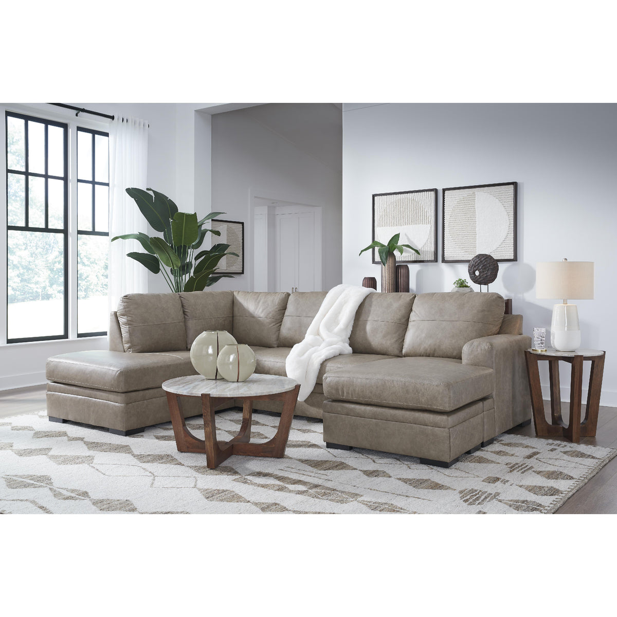  Signature Design by Ashley Amuleto 22405S2 2 pc Sectional with Chaise IMAGE 3
