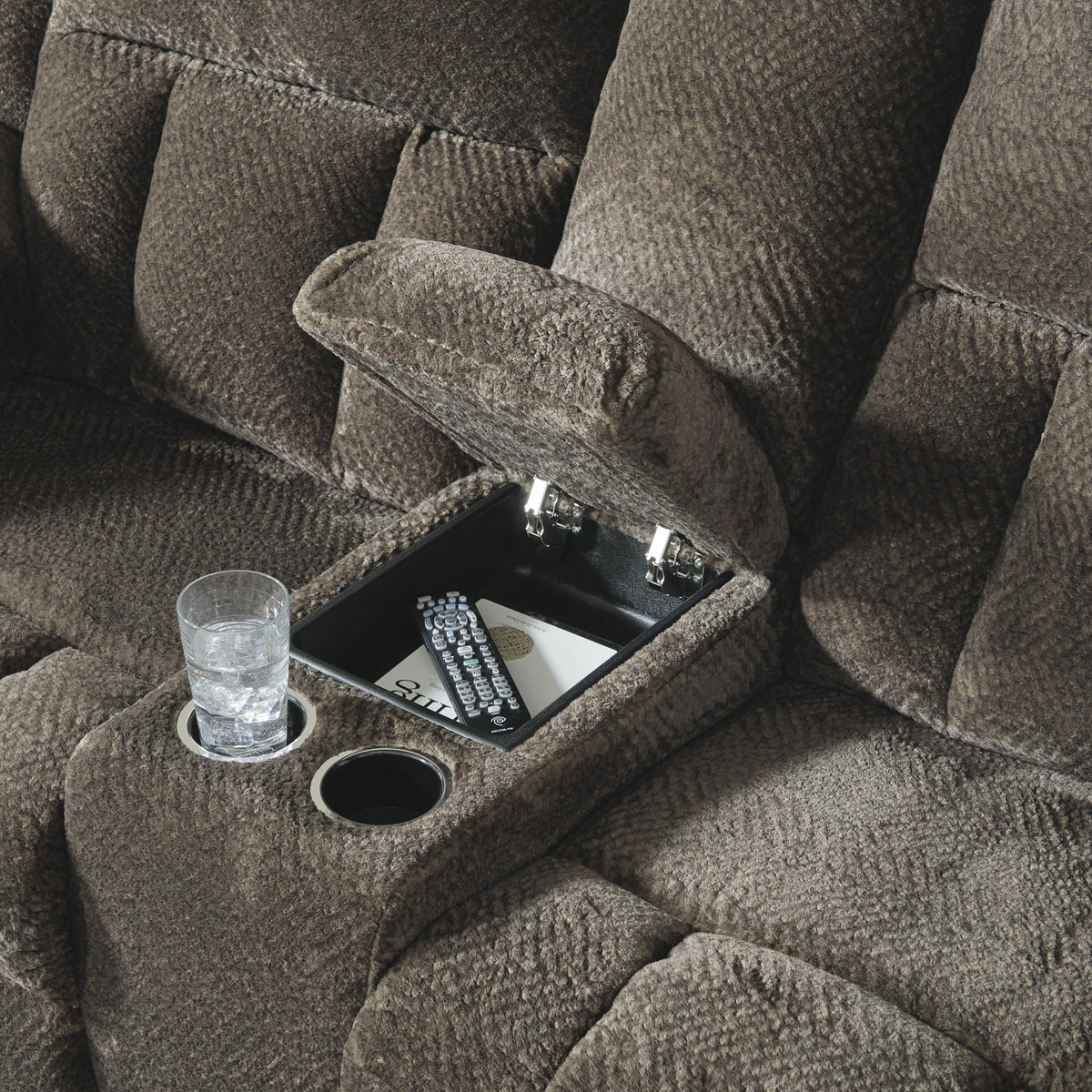  Signature Design by Ashley Frohn 3740794 Double Reclining Loveseat with Console IMAGE 8