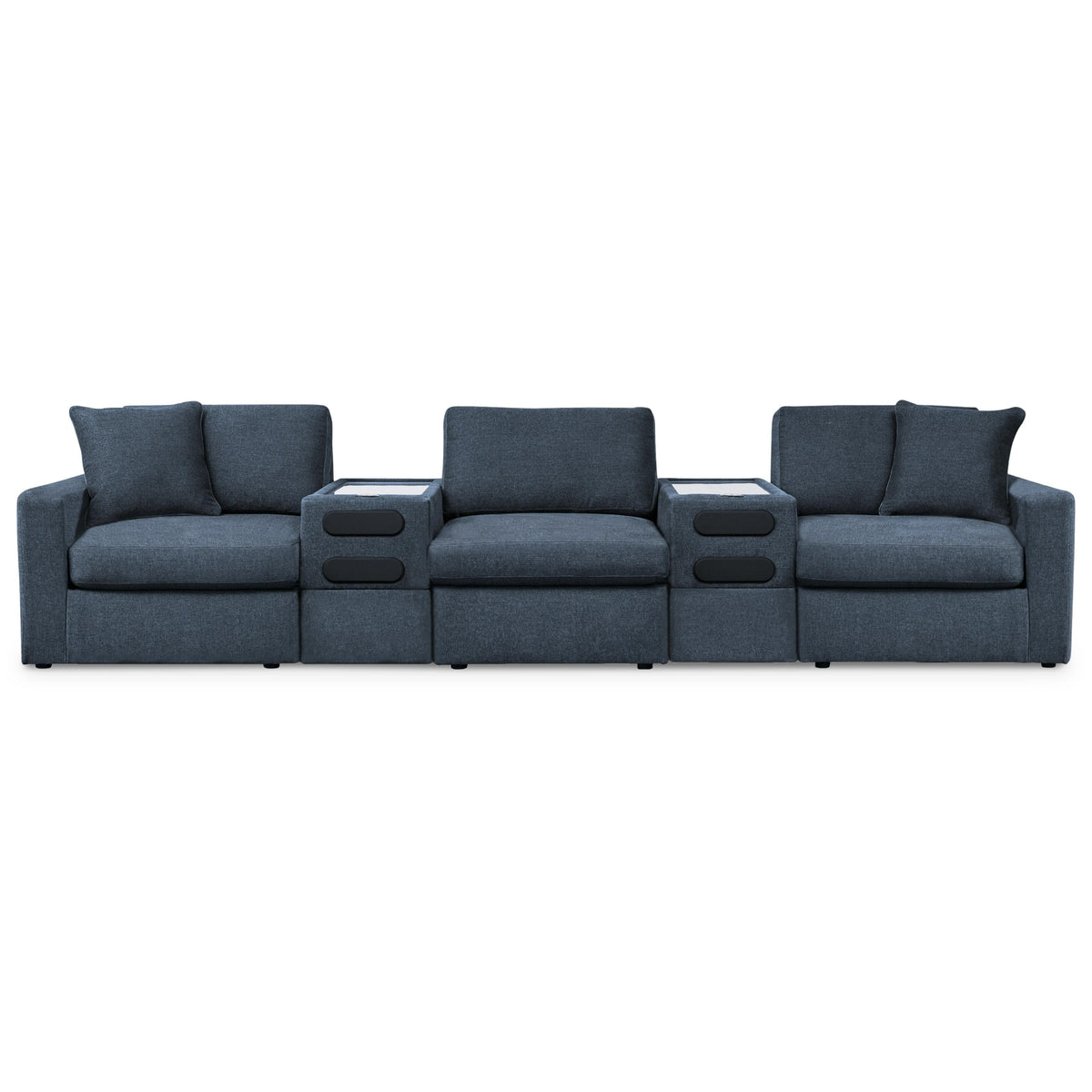  Signature Design by Ashley Modmax 92121S15 5 pc Sectional with Audio System IMAGE 1