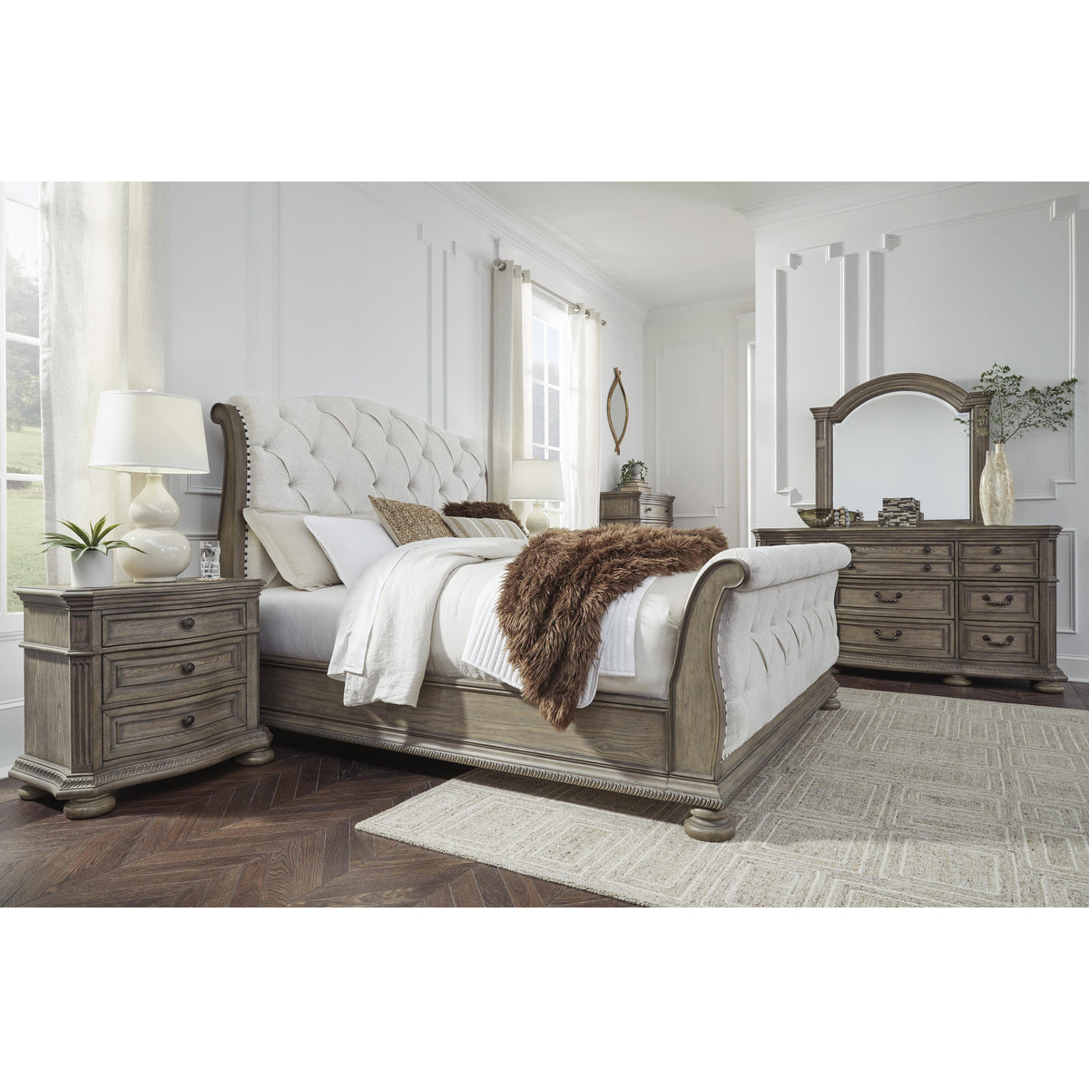Signature Design by Ashley Ardenfield B944-93 Three Drawer Night Stand IMAGE 9