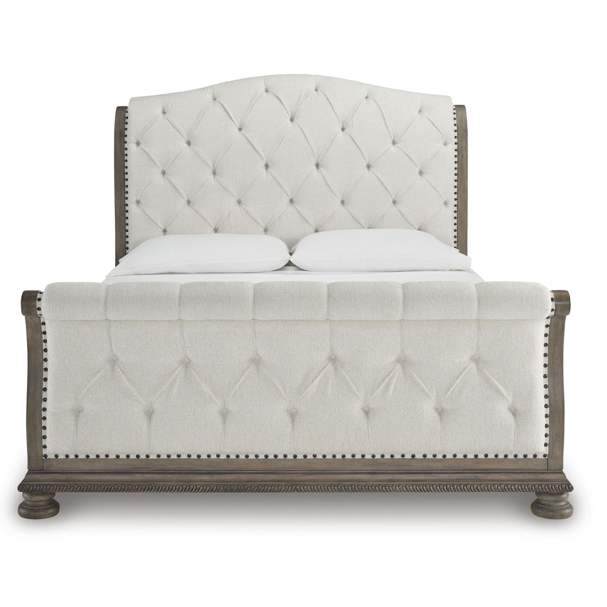Signature Design by Ashley Ardenfield B944B4 King Upholstered Sleigh Bed IMAGE 2