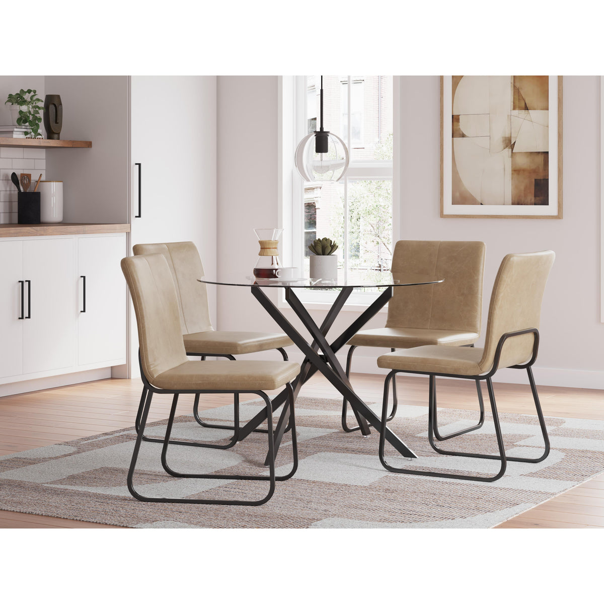 Signature Design by Ashley Pharwynn D446-15 Round Dining Room Table IMAGE 7