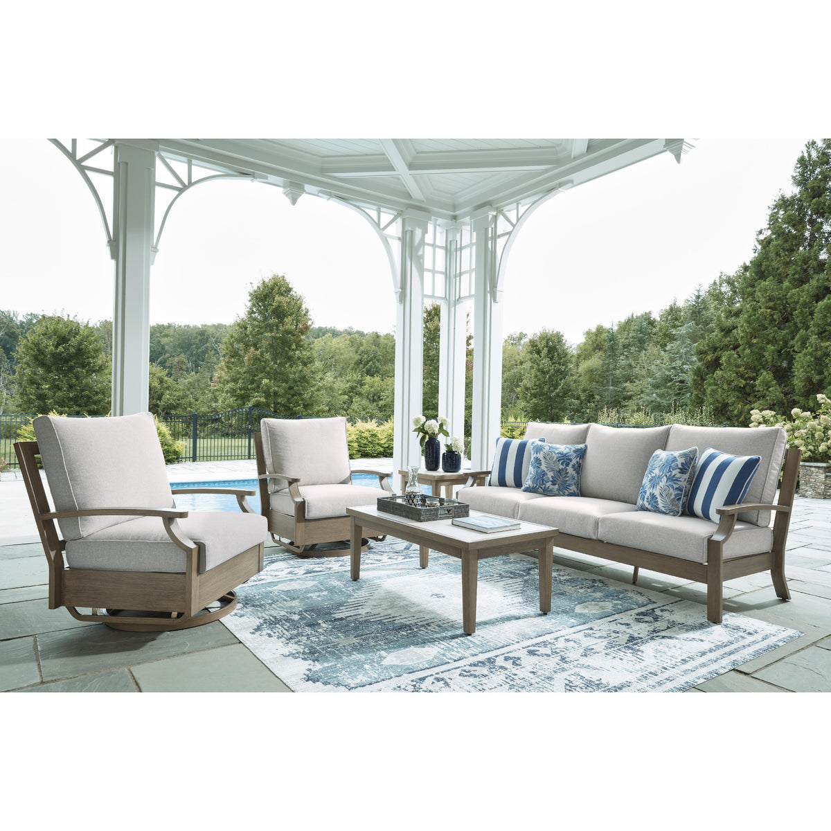 Signature Design by Ashley Rainier Ranch P701-701 Rectangular Cocktail Table IMAGE 6