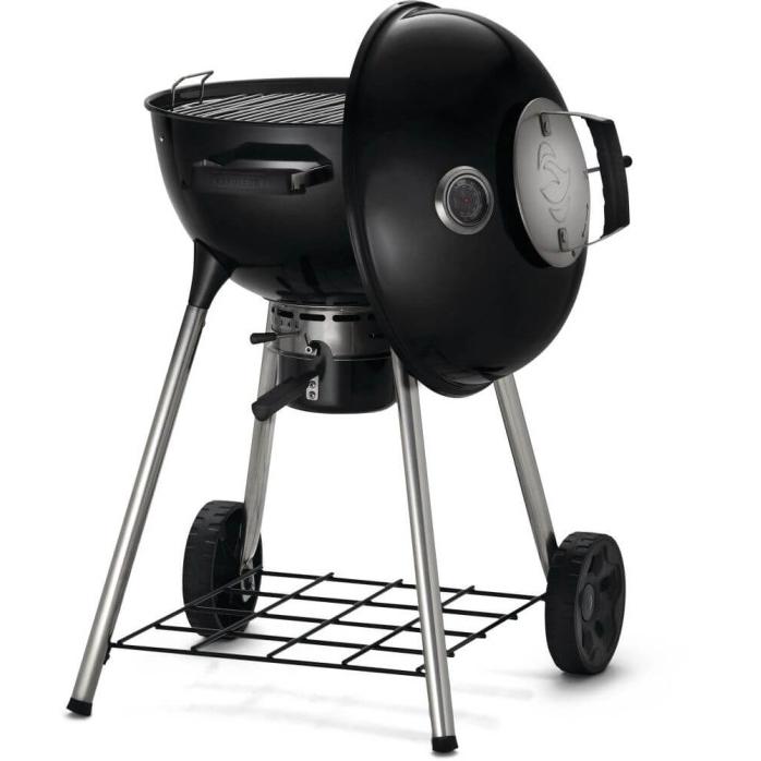  Napoleon Premium Charcoal Kettle Grill NK18K-LEG-3 IMAGE 2