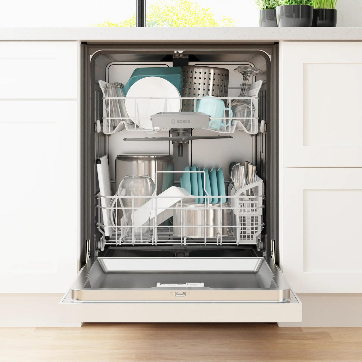 Bosch 100 Series Dishwasher with anti-fingerprint SHE41CM5N IMAGE 15