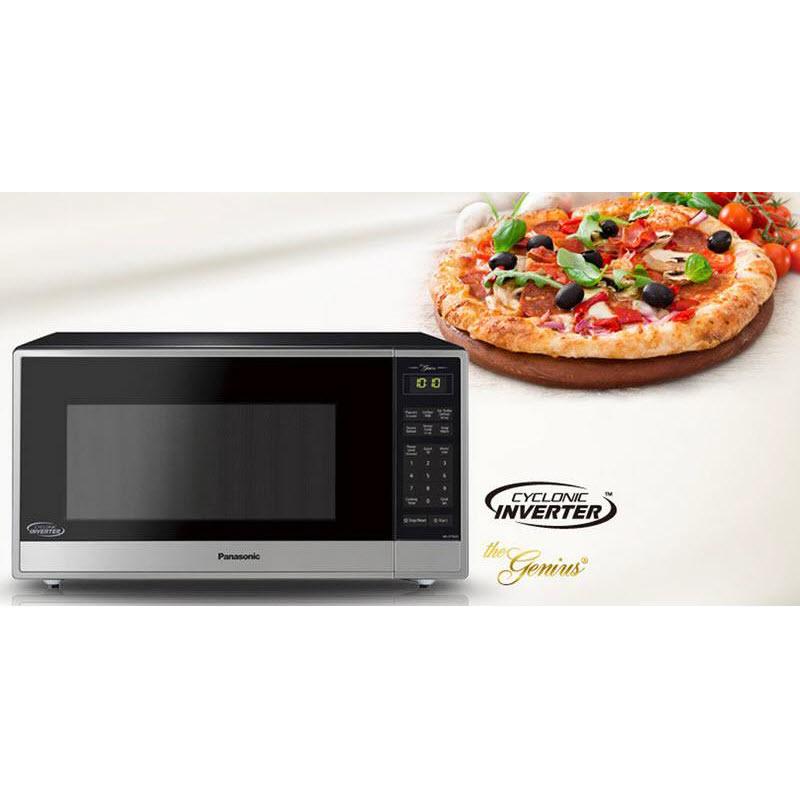  Panasonic 1.6 cu. ft. Countertop Microwave Oven NN-ST765SC IMAGE 2
