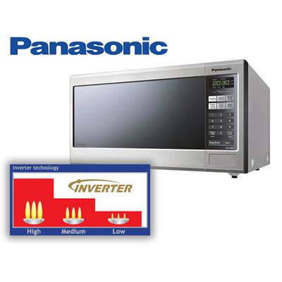 Panasonic 1.2 cu. ft. Countertop Microwave Oven NN-ST681SCC IMAGE 2