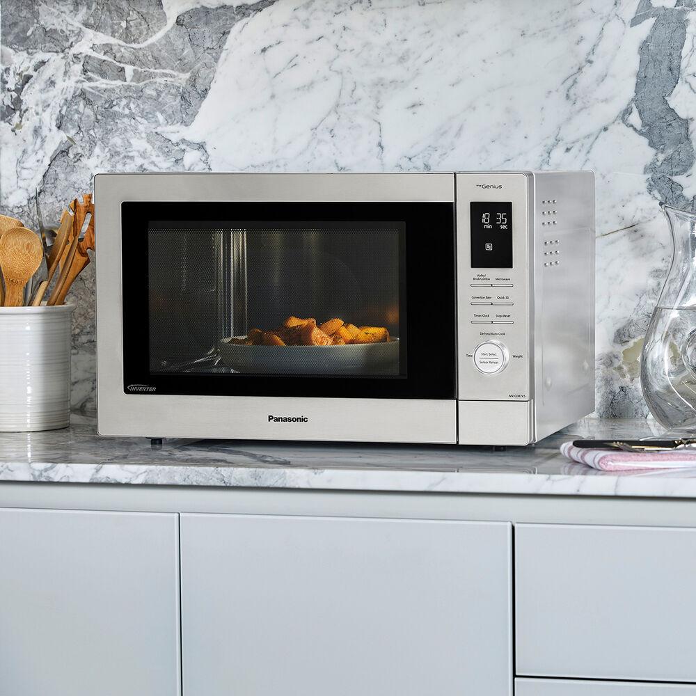  Panasonic 1.2 cu. ft. Countertop Microwave Oven with Convection NN-CD87KSC IMAGE 3