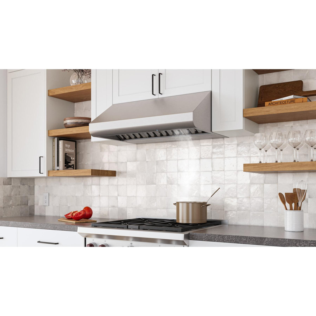  Broan 36-inch Wall Mount Range Hood E6436SSM IMAGE 5