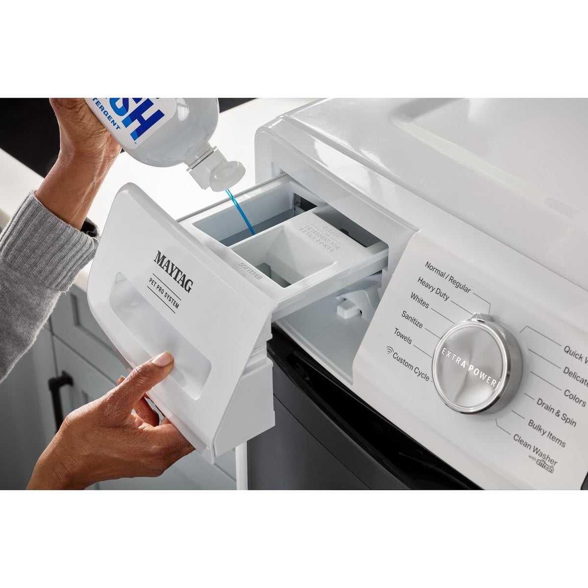  Maytag 5.8 cu. ft. Front Load Washer with Pet Pro Option MFW7020RW IMAGE 13