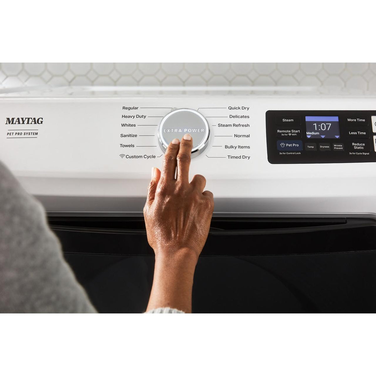  Maytag 7.4 cu. ft. Gas Dryer with Pet Pro Option MGD7020RW IMAGE 13